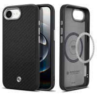 Spigen Enzo Aramid Mag MagSafe - Etui do iPhone 16e (Czarny) 