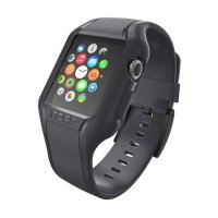 Incipio NGP Strap - Elastyczny pasek do Apple Watch 38/40/41 mm (przydymiony) 