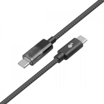 TB Kabel USB C - USB C 1m ze wskaźnikiem mocy ładowania LED (100 W)