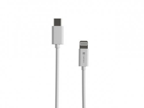 Natec Kabel Lightning (M)-&gt;USB-C(M) 2m MFI Prati Biały