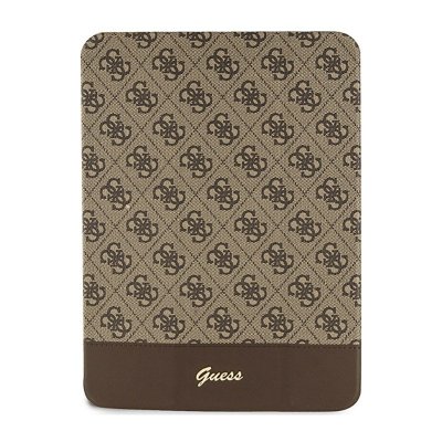 Guess 4G Stripe Allover - Etui iPad 10.9&quot; (2022) (Brązowy)