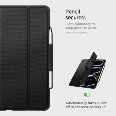 Spigen Rugged Armor Pro - Etui do iPad Pro 13&quot; (M4, 2024) (Black)