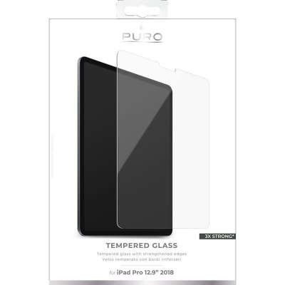 PURO Szkło ochronne hartowane na ekran iPad Pro 12.9&quot; (2022/2021/2020/2018)