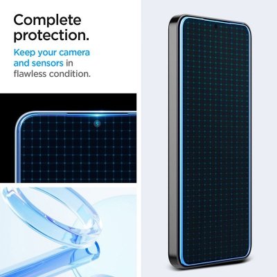 Spigen GLAS.TR EZ FIT 2-Pack - Szkło hartowane do Samsung Galaxy S25 / S24 (2 sztuki)