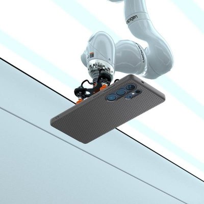 Spigen Liquid Air - Etui do Samsung Galaxy S25 Ultra (Marble Grey)