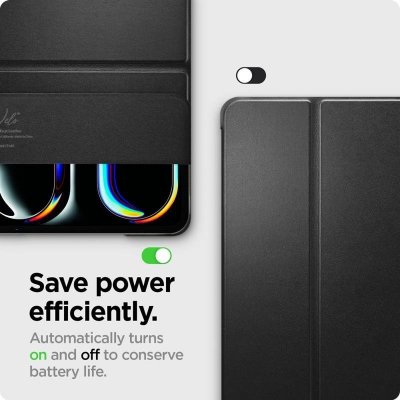 Spigen Smart Fold - Etui do iPad Pro 11&quot; (M4, 2024) (Black)