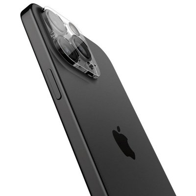 Spigen Optik.TR Camera Protector - Szkło ochronne na obiektyw do iPhone 15 Pro / 15 Pro Max / iPhone 14 Pro / 14 Pro Max (2 szt)