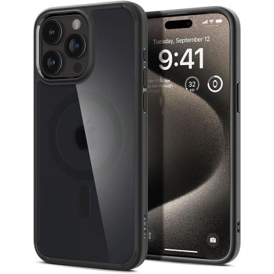 Spigen Ultra Hybrid Mag MagSafe - Etui do iPhone 15 Pro (Frost Black)
