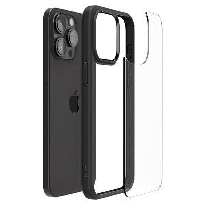 Spigen Ultra Hybrid - Etui do iPhone 15 Pro (Matte Black)