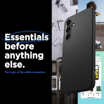 Spigen Liquid Air - Etui do Samsung Galaxy S23 FE (Abyss Green)