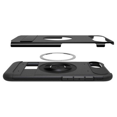 Spigen Slim Armor Mag MagSafe - Etui do iPhone 16e (Czarny)