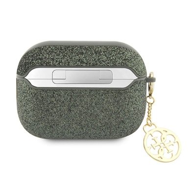 Guess 4G Glitter Flake - Etui AirPods Pro 2 (zielony)