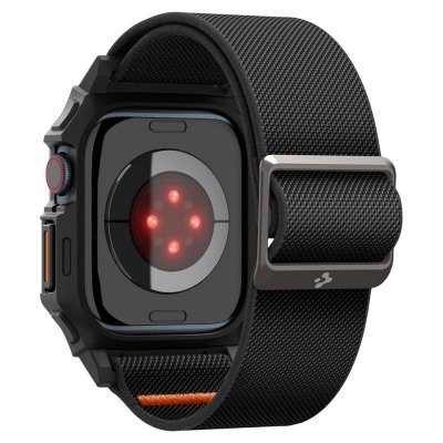 Spigen Lite Fit &quot;Pro&quot; - Etui z paskiem do Apple Watch 10 42 mm (Matte Black)