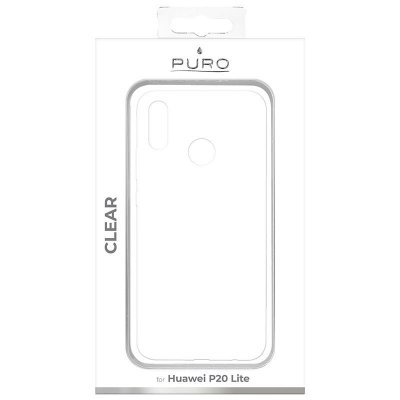 PURO Clear Cover - Etui Huawei P20 Lite (2018) 5.8&quot; (przezroczysty)
