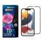 Crong 7D Nano Flexible Glass - Niepękające szkło hybrydowe 9H na cały ekran iPhone 13 mini 
