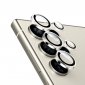 Crong Lens Ring - Szkło hartowane na obiektyw aparatu Samsung Galaxy S24 Ultra (przezroczysty) 