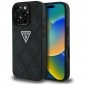 Guess Hot Stamp 4G Pattern Triangle Metal Logo - Etui do iPhone 16 Pro Max (czarny) 