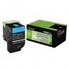 Toner Lexmark 70C2XC0, cyan, 4000s, return, extra duża pojemnośÄ‡, Lexmark CS510de, CS510dte 70C2XC0