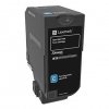 Toner Lexmark 74C0H20, cyan, 12000s, high capacity, Lexmark CS720de,CS720dte,CS725de,CS725dte 74C0H20