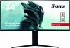 Monitor 34 cale GB3466WQSU-B1 VA,UWQHD,144HZ,1MS,1500R,HDMI/DPx2,USB 3.0
