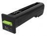 Toner Lexmark 72K20B0, black, 8000s, extra duĹĽa pojemnośÄ‡, return, Lexmark CS820de,CS820dte,CS820dtfe,CX820de,CX820dtfe