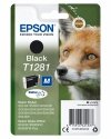 EOL - wycofany z oferty - Tusz EPSON  C13T12814022, T1281, black, 5,9ml, Epson Stylus S22, SX125, 420W, 425W, Stylus Office BX305 C13T12814022