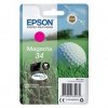 Tusz EPSON  C13T34634010, T346340, magenta, 4.2ml, Epson WF-3720DWF, 3725DWF C13T34634010