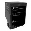 Toner Lexmark 74C20K0, black, 3000s, return, Lexmark CS720de,CS720dte,CS725de,CS725dte,CX725de, O