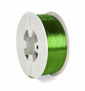 EOL - wycofany z oferty - Filament 3D Verbatim PET-G, 1,75mm, 1000g, 55057, transparent green