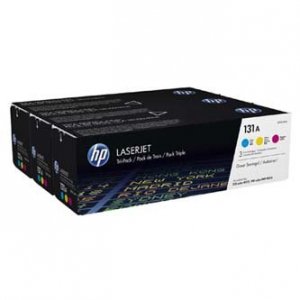 Toner HP U0SL1AM. cyan/magenta/yellow. 131A CMY. HP LaserJet Pro M276. M251. 3szt U0SL1AM