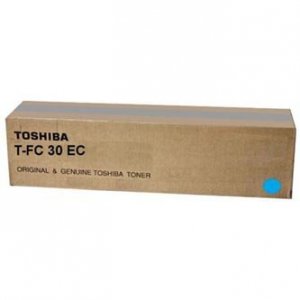 Toshiba oryginalny toner TFC30EC. cyan. 33600s. Toshiba e-studio 2050. 2051. 2550. 2551 T-FC30EC