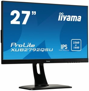 Monitor ProLite XUB2792QSU-B6 27 cali IPS,QHD,HAS(150mm),100Hz,4xUSB3.2,SLIM