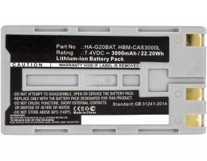 Części / CoreParts / zamiennik / Battery for Casio Scanner 22.2Wh Li-ion 7.4V 3000mAh Grey, DT-X30, DT-X30G, DT-X30GR-30C, IT-9000