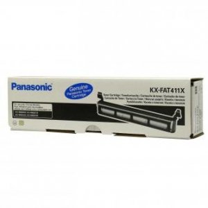 Panasonic oryginalny toner KX-FAT411E. black. 2000s. Panasonic KX-MB2000. 2010. 2025. 2030. 2061 KX-FAT411E