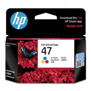 HP oryginalny tusz / tusz 6ZD61AE, HP 47, tri-colour, HP DeskJet Ink Advantage 4800, 4828