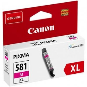 Canon oryginalny tusz / tusz CLI-581M XL, magenta, 8,3ml, 2050C001, very high capacity, Canon PIXMA TR7550,TR8550,TS6150,TS6151,TS8