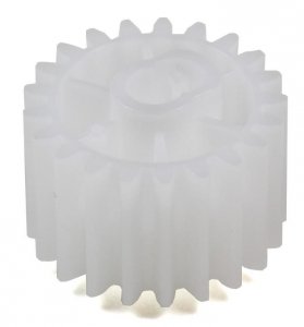 Części / Canon / Geat 21T -0377-000, Drive gear,  Laser/LED printer, HP, LaserJet 2410, LaserJet 2420, LaserJet 2430, White