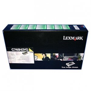 Toner Lexmark C748 Yellow High Yield Corporate Cart C748H3YG
