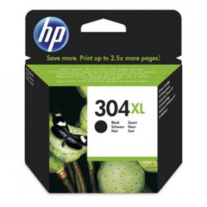 HP oryginalny tusz / tusz N9K08AE, HP 304XL, black, 300s, 5.5ml, HP DeskJet 2620,2630,2632,2633,3720,3730,3732,3735