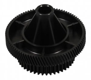 Ricoh części / Gear 43/91Z AB017659, Drive gear, Black 