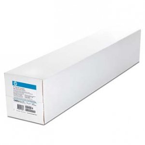 HP 1067/61/Banner paper White Satin, satynowy, 42, CH001A, 136 g/m2, papier, 1067mmx61m, biały, do drukarek atramentowych, rolka,