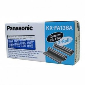 Panasonic oryginalna folia do faxu KX-FA136A/E. 2*100m. Panasonic Fax KX-F 1810. KX-FP 151. 152. 245. KXFM 205. 220 KX-FA136E/A