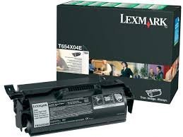 Lexmark oryginalny toner T654X04E. black. 36000s. return. extra duża pojemność. Lexmark T654 T654X04E