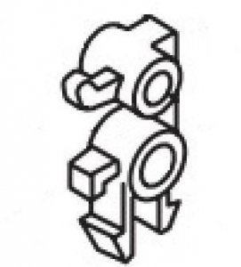 Części / Kyocera-Mita / 2-39 Bush Regist Right FS-600 5MVX221DW006, Bushing 