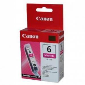 Canon oryginalny tusz BCI6M. magenta. 4707A002. Canon S800. 820. 820D. 830D. 900. 9000. i950 4707A002
