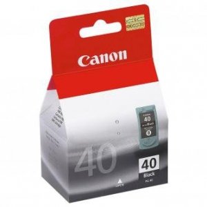 Canon oryginalny Wkład atramentowy / tusz PG40. black. 490s. 16ml. 0615B001. Canon iP1600. 2200. MP150. 170. 450 0615B001