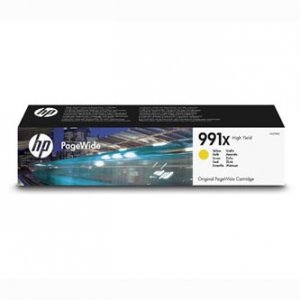 HP oryginalny tusz / tusz M0J98AE, HP 991X, yellow, 16000s, HP HP PageWide Pro 750dw, MFP 772dn, MFP 777z