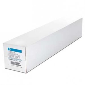 HP 1372/61/Banner paper White Satin, satynowy, 54, CH002A, 136 g/m2, papier, 1372mmx61m, biały, do drukarek atramentowych, rolka,