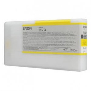Epson oryginalny Wkład atramentowy / tusz C13T653400. yellow. 200ml. Epson Stylus Pro 4900 C13T653400