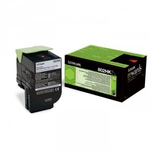 Lexmark oryginalny toner 80C2HK0. black. 4000s. return. Lexmark CX410/510 80C2HK0